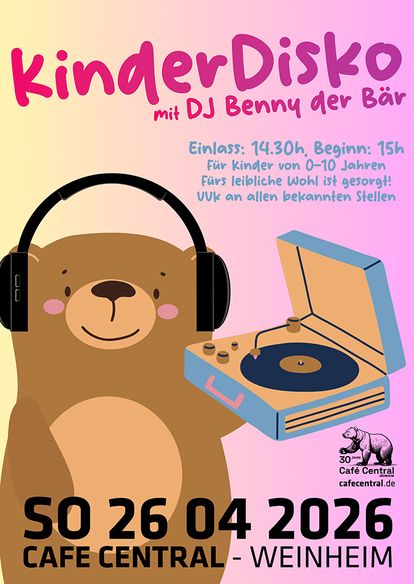 Veranstaltungsbild für Kinderdisco